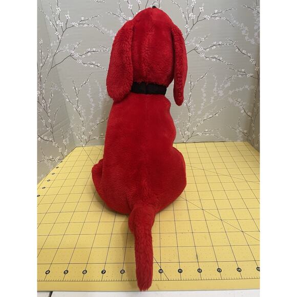 Vintage 2003 Kohls Cares Clifford the Big Red Dog 13” Plush Stuffed Animal Bone - Picture 3 of 9